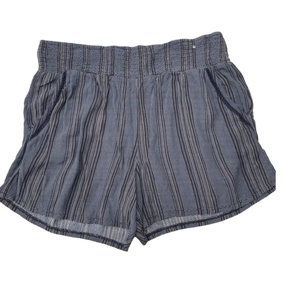 Three Dots Smocked Waistband Printed Shorts Size XL - Picture 1 of 6